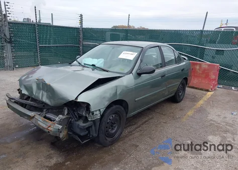 2005 Nissan Sentra 1.8S z USA, uszkodzony, nr VIN 3N1CB51D15L492069